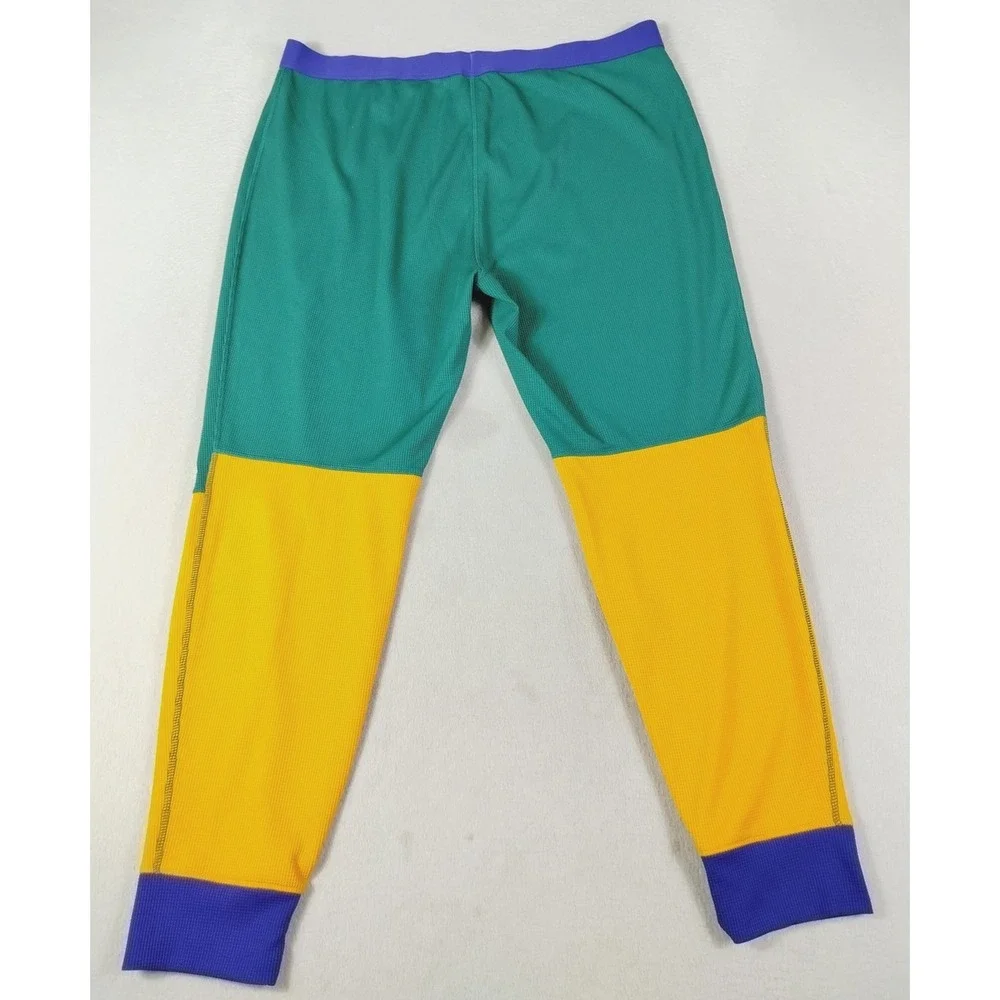 The‎ North Face Baselayer Pants Mens XL Multicolor Thermal Jogger Colorblock